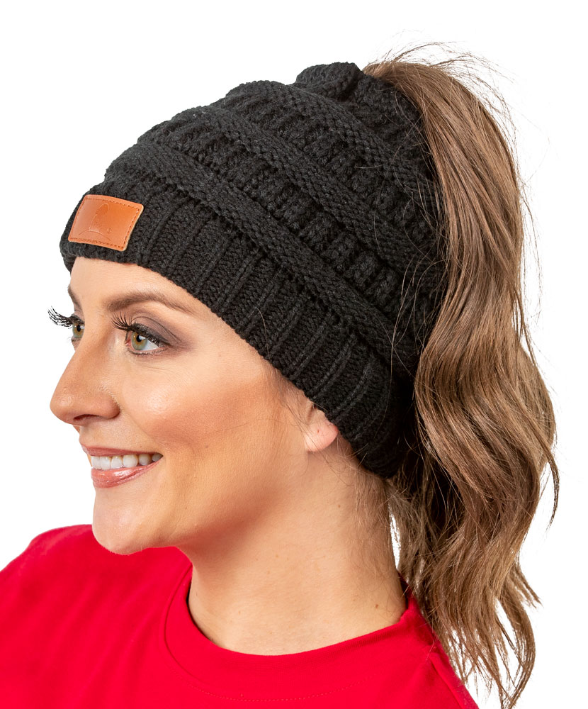 under armour ponytail beanie